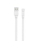 Wi-C003 Yassı Tasarım Type-C Usb Şarj Kablosu 1M