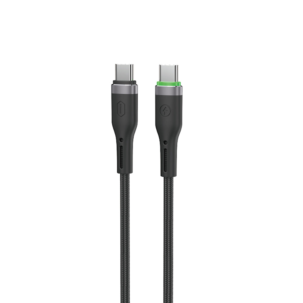 Wi-C069 Orginlink Type-C To Type-C Led Göstergeli Pd Hızlı Şarj Kablosu 60W 1M