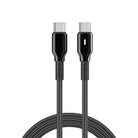 Wi-C075 Drualink Type-C To Type-C Pd 60W Hızlı Şarj Kablosu 1M