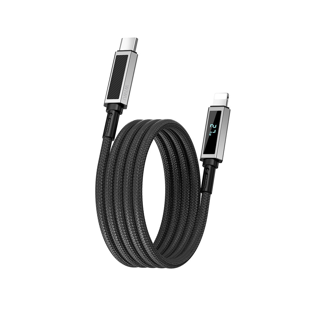 Wi-C080 Warriors Aramid Fiber Type-C To Lightning 27W Pd Şarj Kablosu 1M