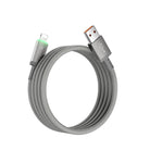 Wi-C081 Maglink Işıklı Magnetik Usb-A To Lightning Hızlı Şarj Kablosu 1M