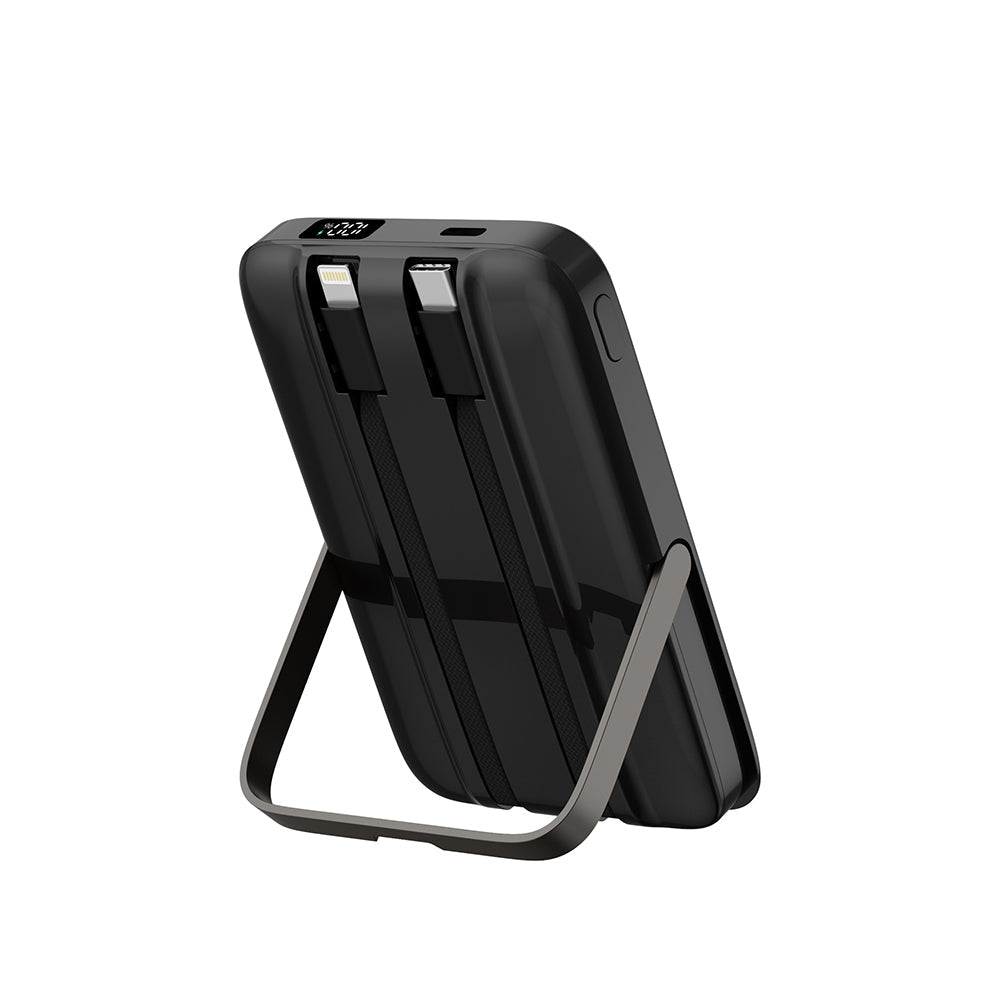 Wi-P077 Pioneer Serisi Standlı Wireless Şarjlı Pd 20W Powerbank 10000Mah 15W