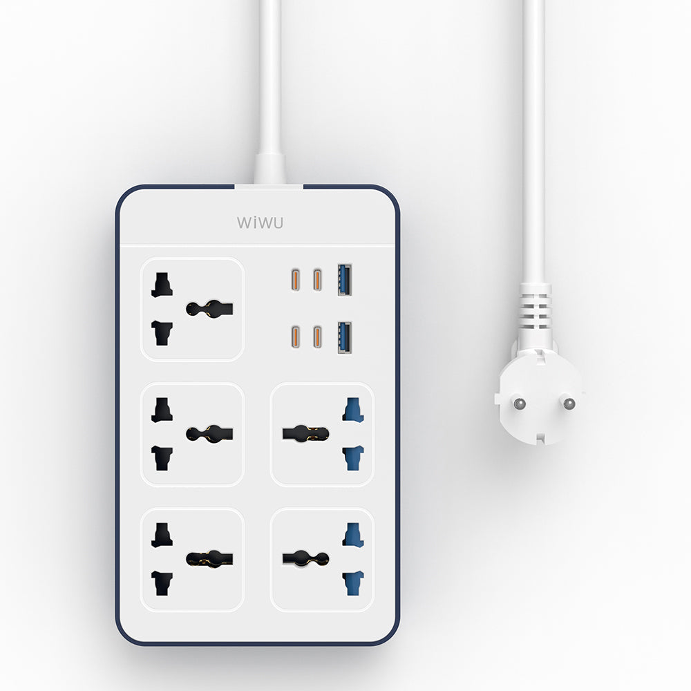 Wi-S006 20W Gan Tech Power Strip 11 In 1 Çoklu Priz
