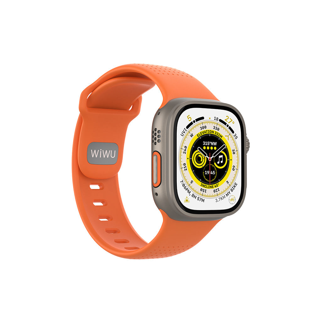 Wi-Wb0201 Comf Secur Apple Watch / Ultra Uyumlu Silikon Kordon