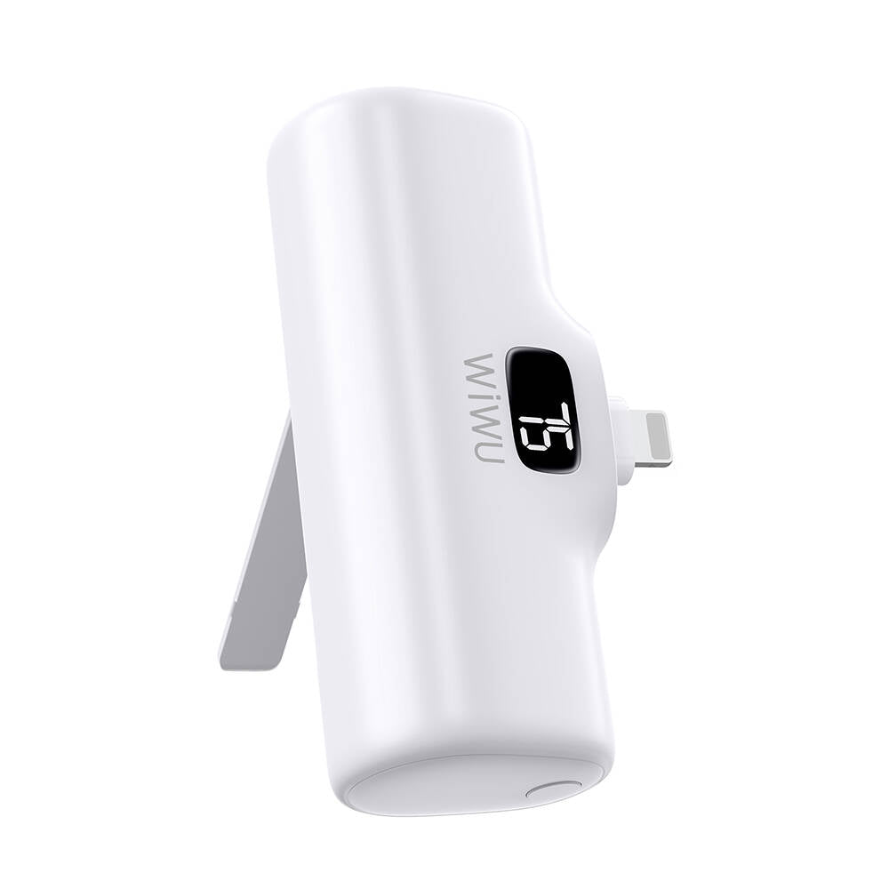 Wiwu Wi‑P017 Capsule 2In1 Mini Standlı Lightning Powerbank 5000 Mah