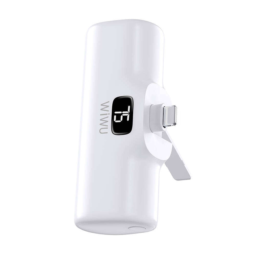Wiwu Wi‑P017 Capsule 2In1 Mini Standlı Lightning Powerbank 5000 Mah