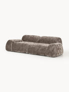Wolke 3-Kişilik Modüler Teddy Bouclé Koltuk Lüks Modern Tasarım