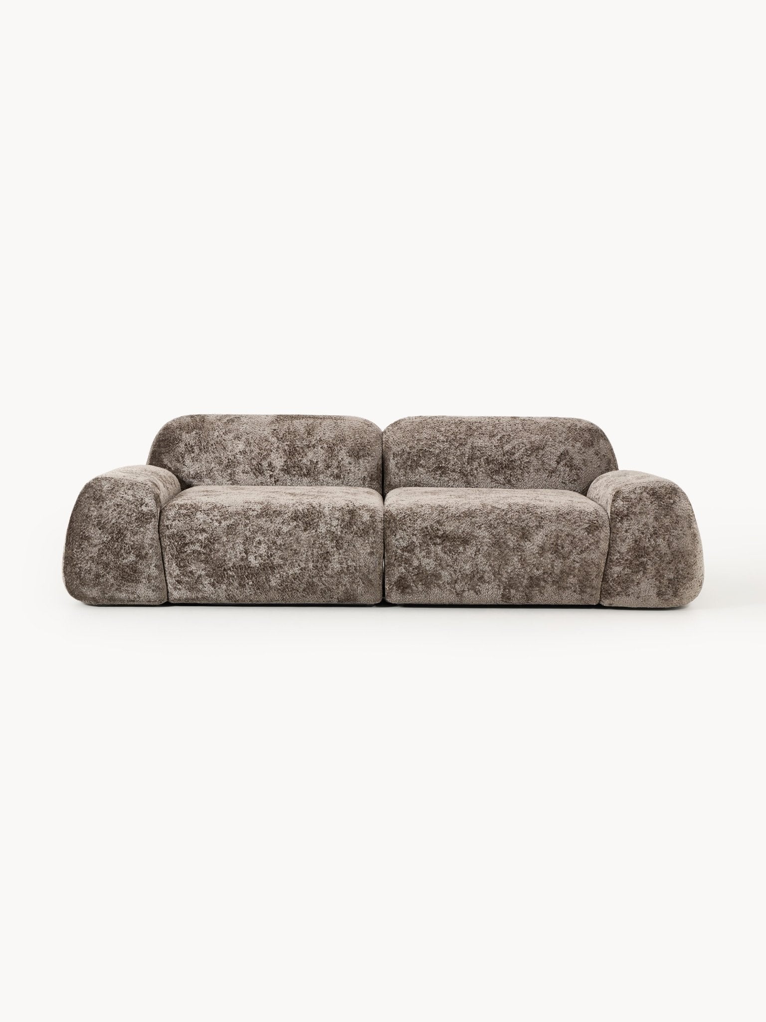 Wolke 3-Kişilik Modüler Teddy Bouclé Koltuk Lüks Modern Tasarım