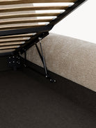 Wolke Depolu Kumaş Kaplama Çift Kişilik Yatak 140X200 Cm