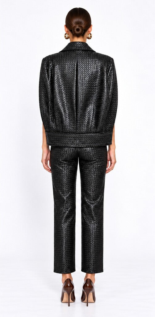 Woven Straight-Leg Trousers