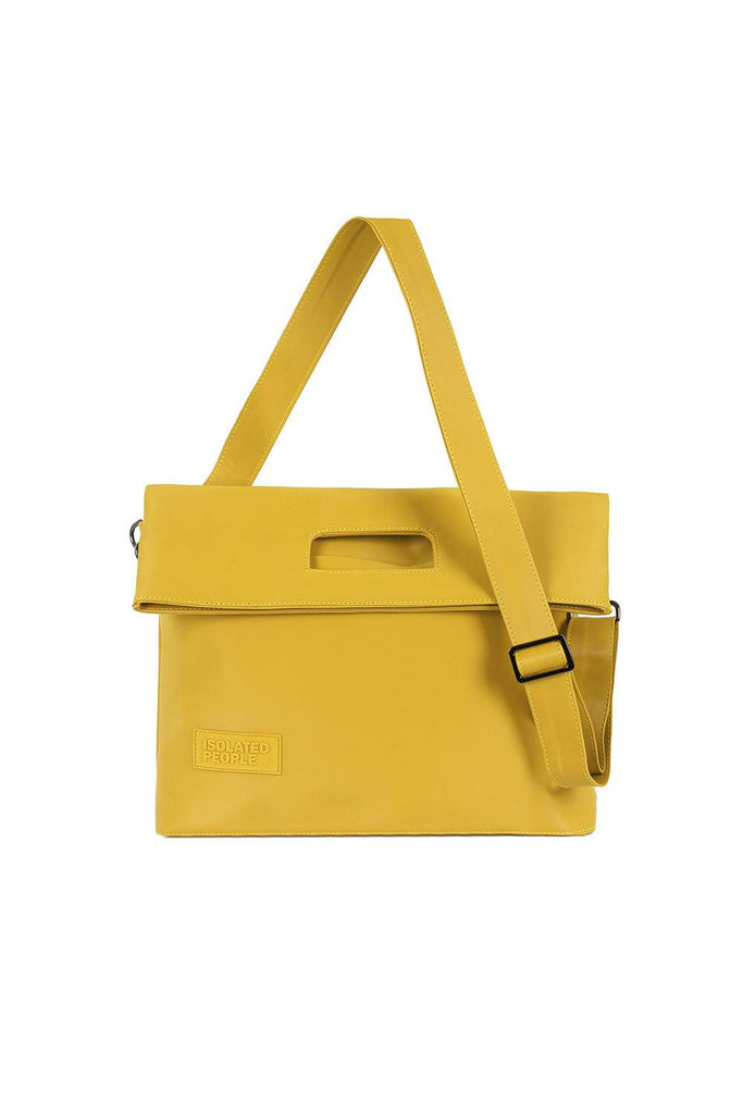 Isolated People | Yellow Companion City Bag | Milagron