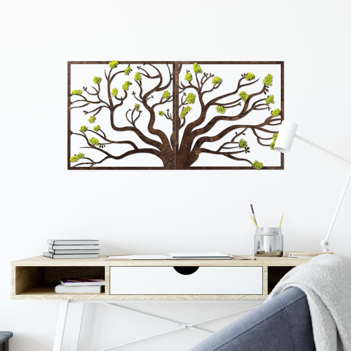 Yns-008 Dekoratif Yosun Duvar Tablosu 