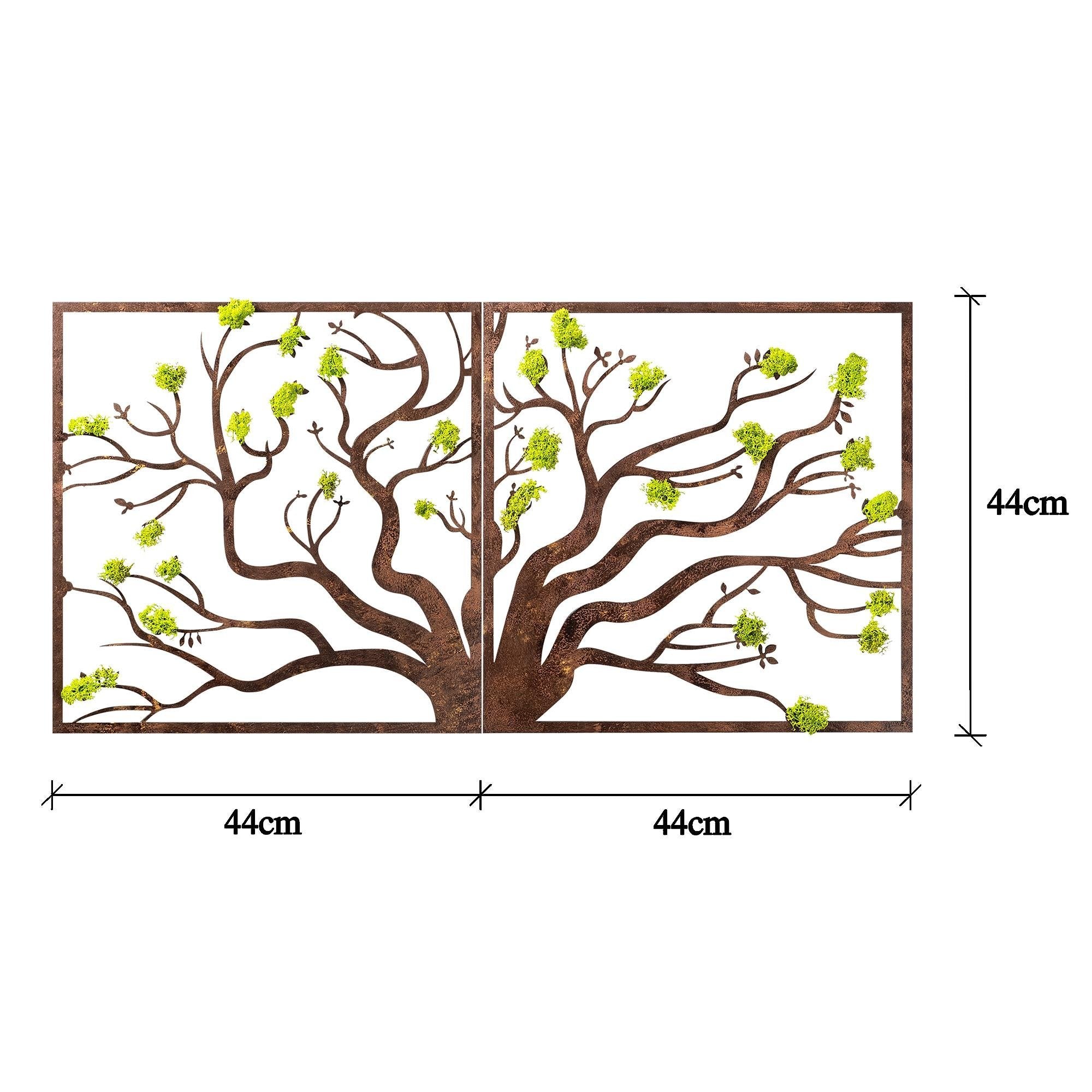 Yns-008 Dekoratif Yosun Duvar Tablosu 