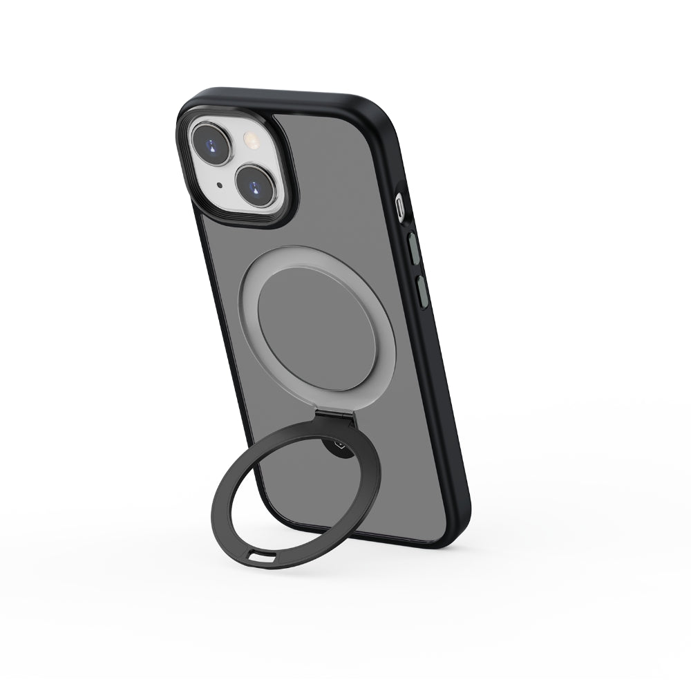 Zmm-010 Magsafe Uyumlu Mat Standlı Iphone 15 Plus Kılıf