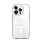 Zys-013 Magsafe Uyumlu Renkli Kamera Çerçeveli Şeffaf Iphone 15 Pro Max Kılıf