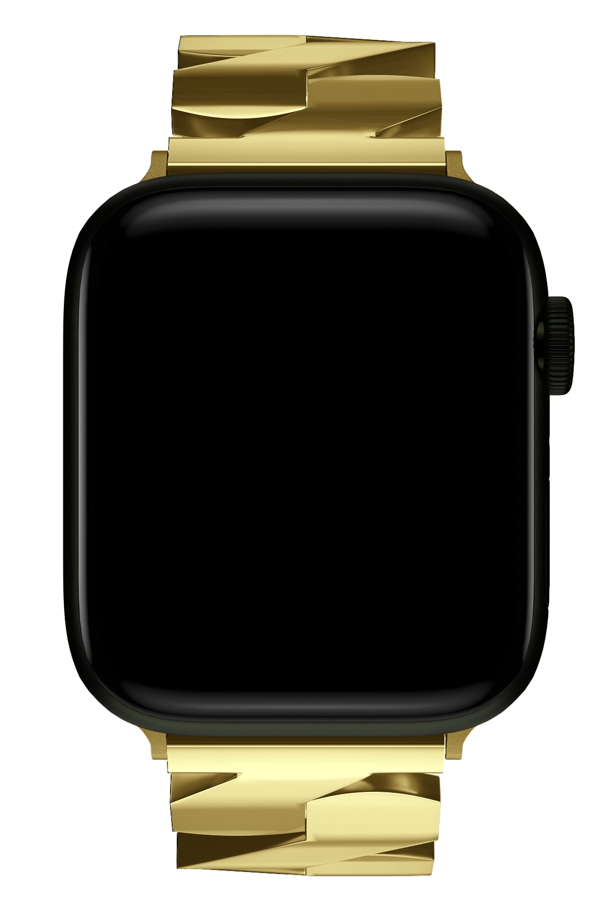 Apple Watch Uyumlu Zigzag Loop Kordon Gold