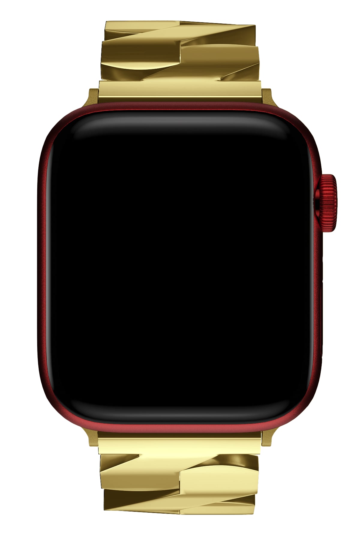 Apple Watch Uyumlu Zigzag Loop Kordon Gold