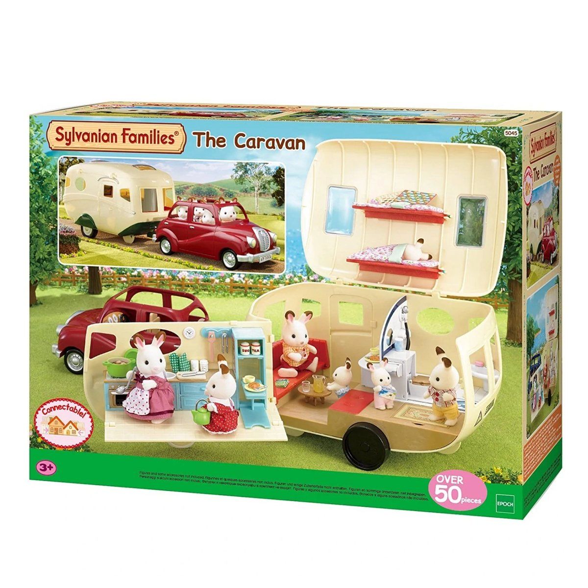 Sylvanian Families Karavan, 50 Parça Biriktirilebilir Oyuncaklar ve Setleri | Milagron 