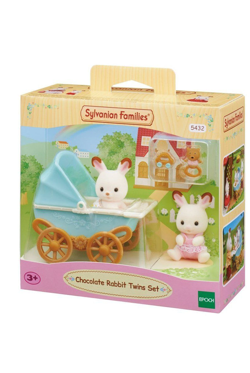 Sylvanian Families Çikolata Kulaklı İkiz Tavşan Bebek, +3 Yaş Biriktirilebilir Oyuncaklar ve Setleri | Milagron 