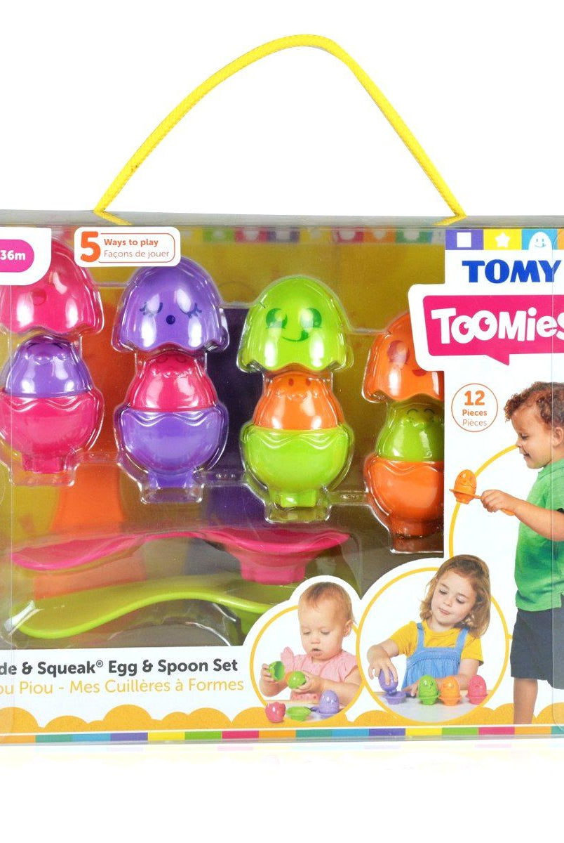 Tomy Saklambaçlı Yumurtalar Kaşık Seti Bebek Oyuncakları | Milagron 
