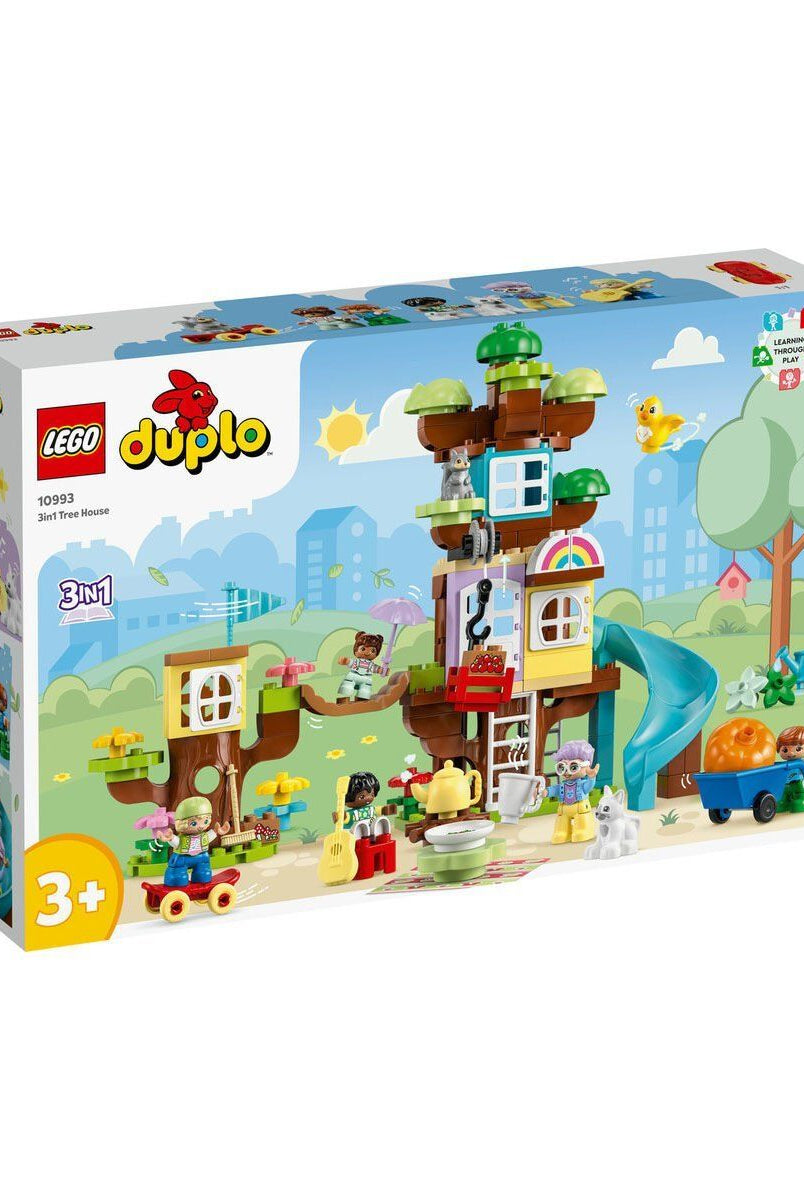 Lego Lego Duplo 3’Ü 1 Arada Ağaç Ev 126 Parça +3 Yaş Lego Duplo | Milagron 