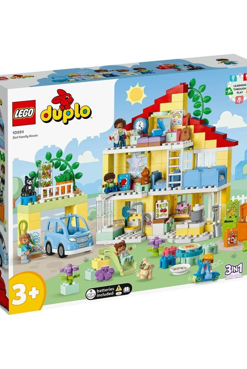 Lego Lego Duplo 3’Ü 1 Arada Aile Evi 218 Parça +3 Yaş Lego Duplo | Milagron 