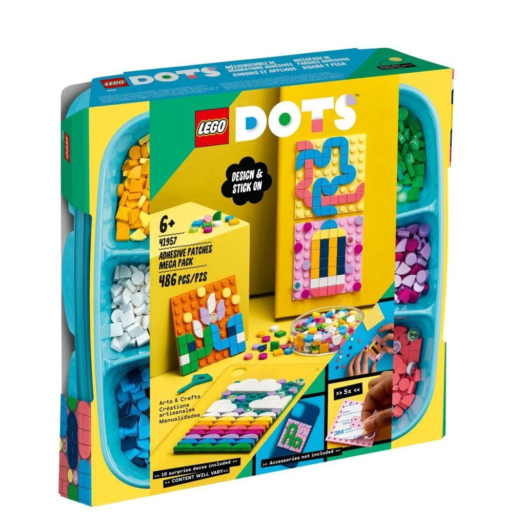 Lego Lego Dots, Yapıştırılabilir Kare Parçalar Paket, 486 Parça +6 Yaş Lego Dots | Milagron 