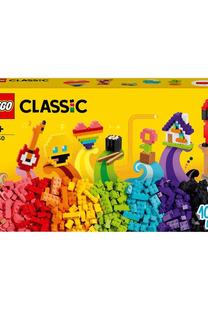 Lego Lego Classic Bir Sürü Yapım Parçası 1000 Parça +5 Yaş Lego Classic | Milagron 