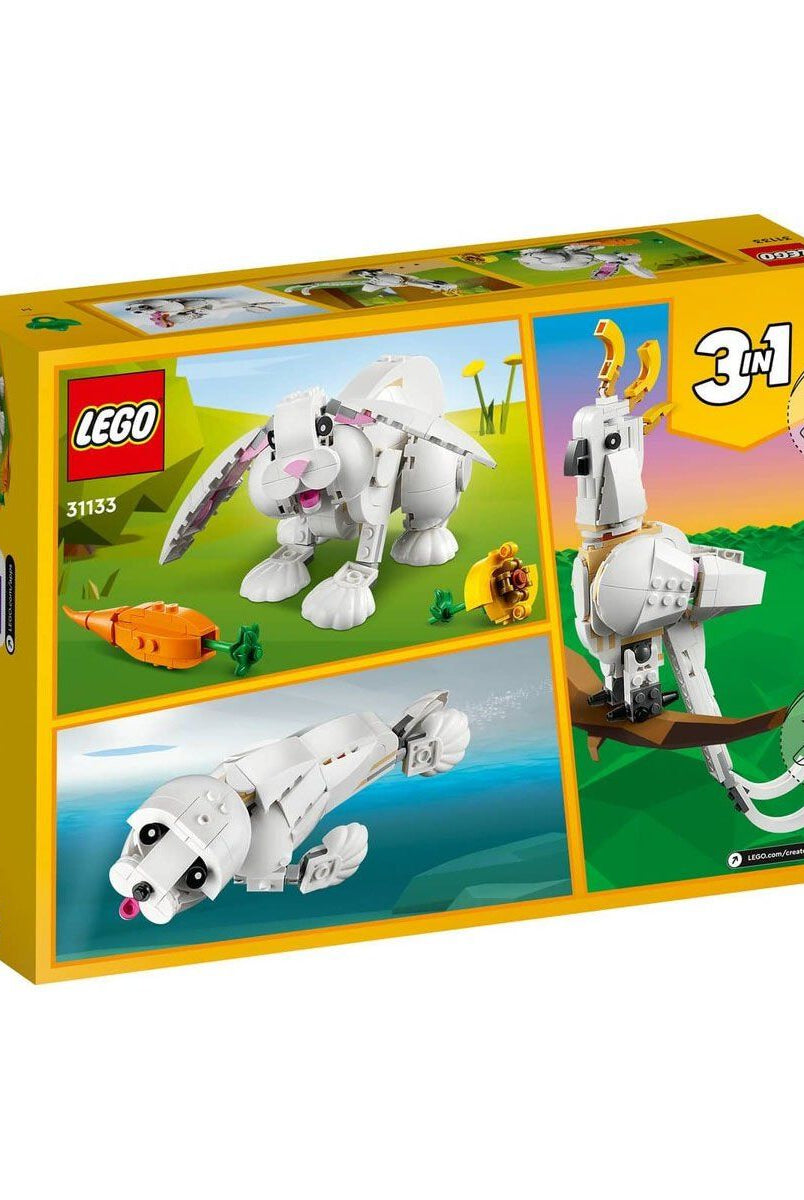 Lego Lego Creator 3İn1 Beyaz Tavşan 258 Parça +8 Yaş Lego Classic | Milagron 