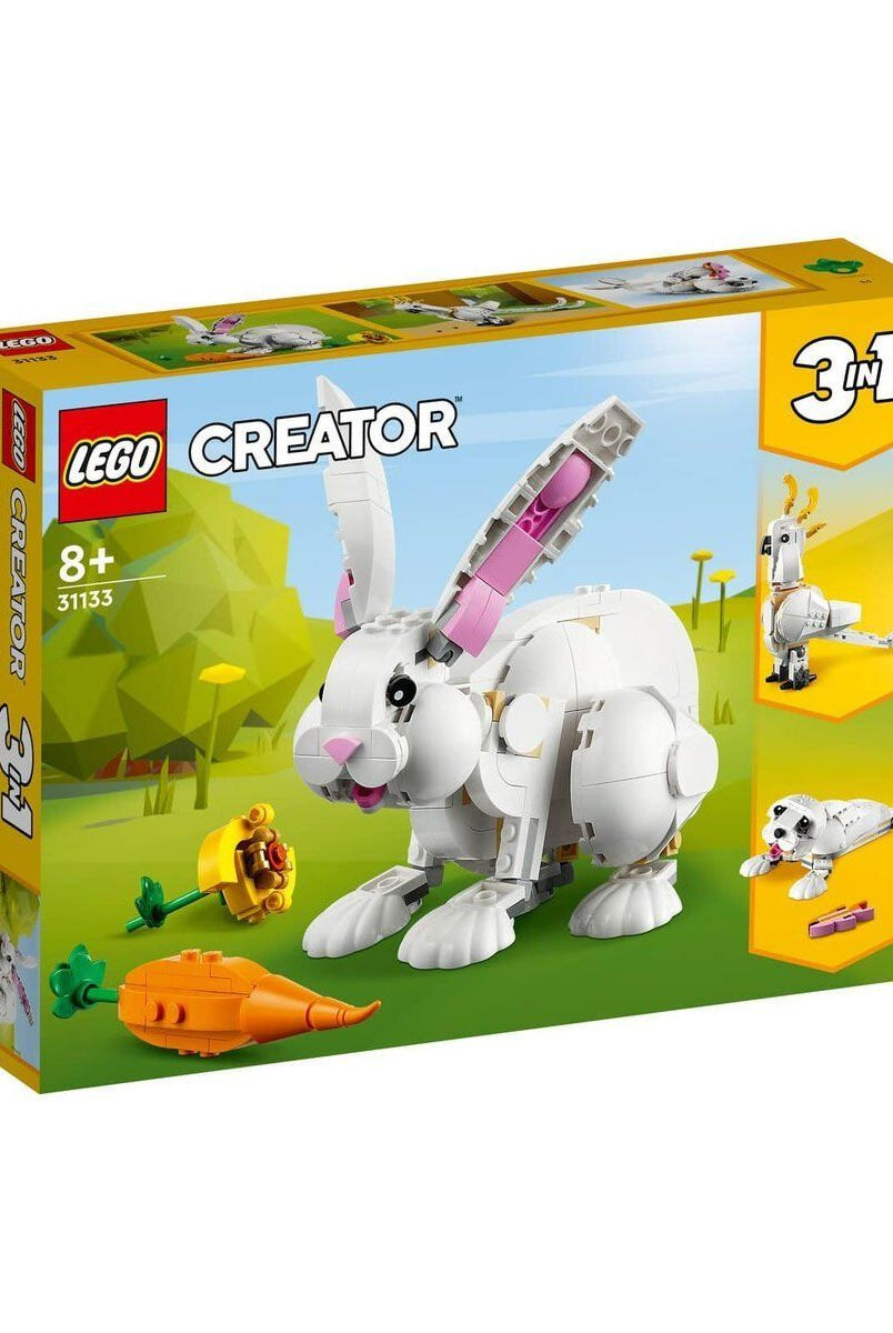 Lego Lego Creator 3İn1 Beyaz Tavşan 258 Parça +8 Yaş Lego Classic | Milagron 