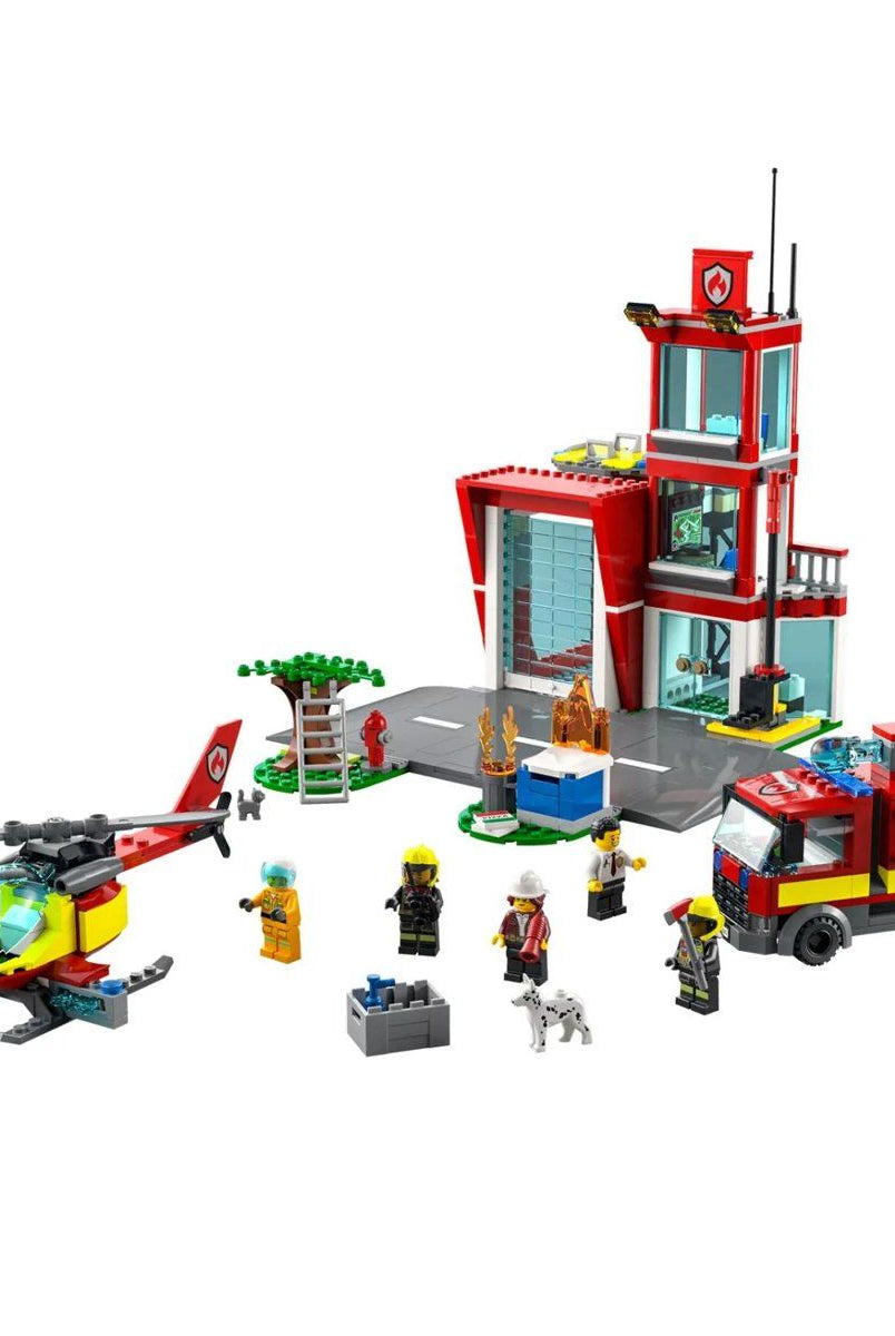 Lego Lego City İtfaiye Merkezi, 540 Parça, +6 Yaş Lego City | Milagron 