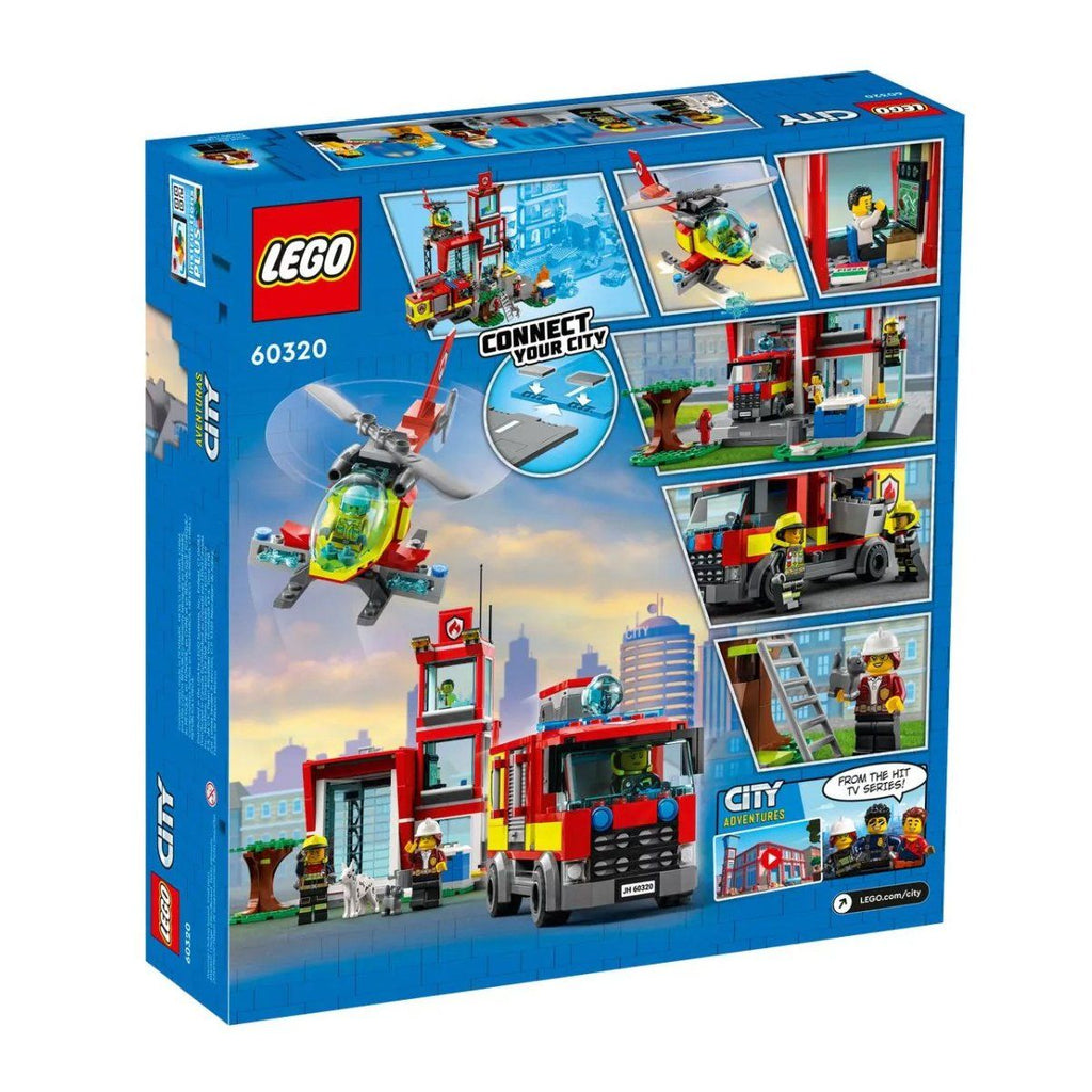Lego Lego City İtfaiye Merkezi, 540 Parça, +6 Yaş Lego City | Milagron 