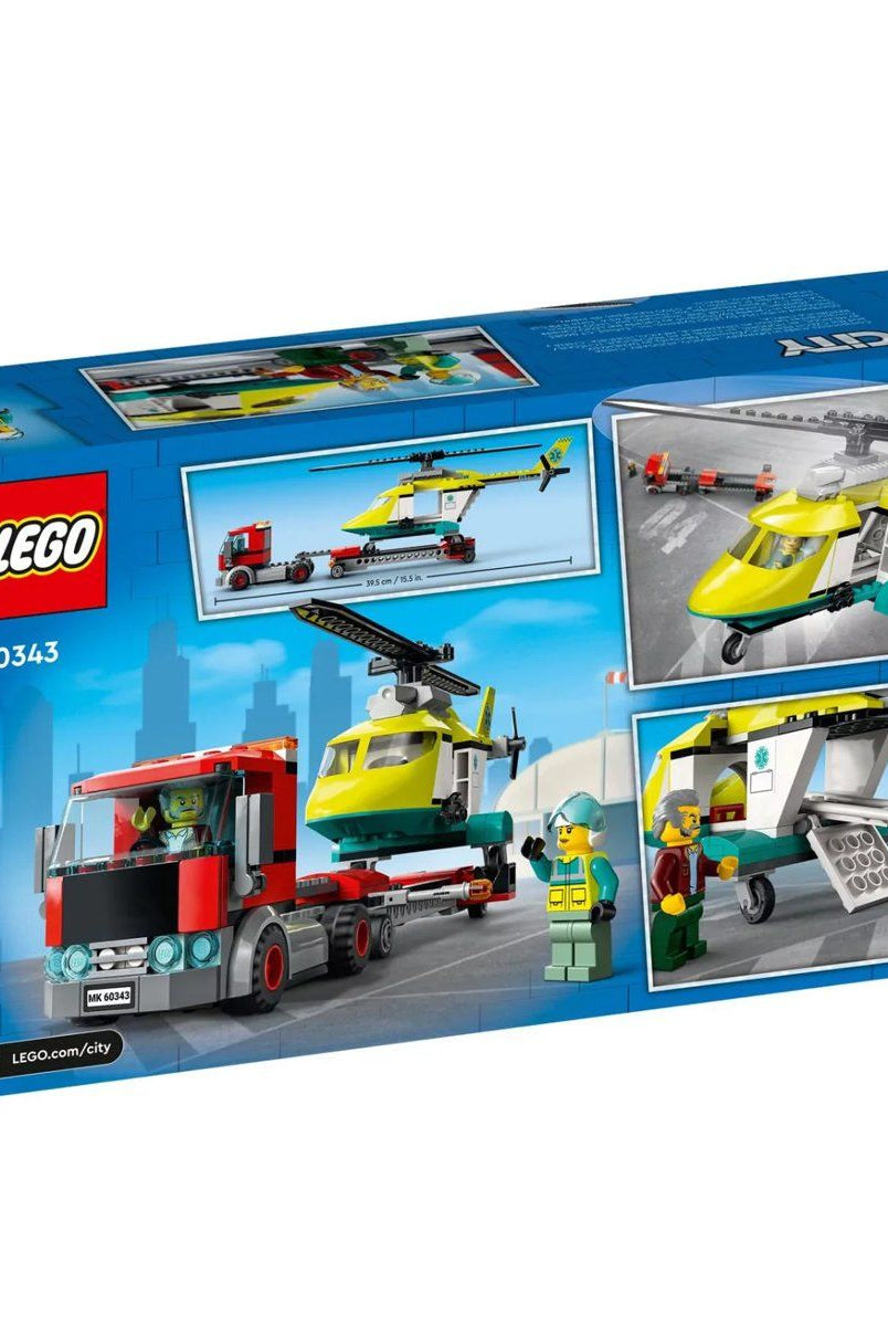 Lego Lego City Kurtarma Helikopteri Nakliyesi 215 Parça +5 Yaş Lego City | Milagron 