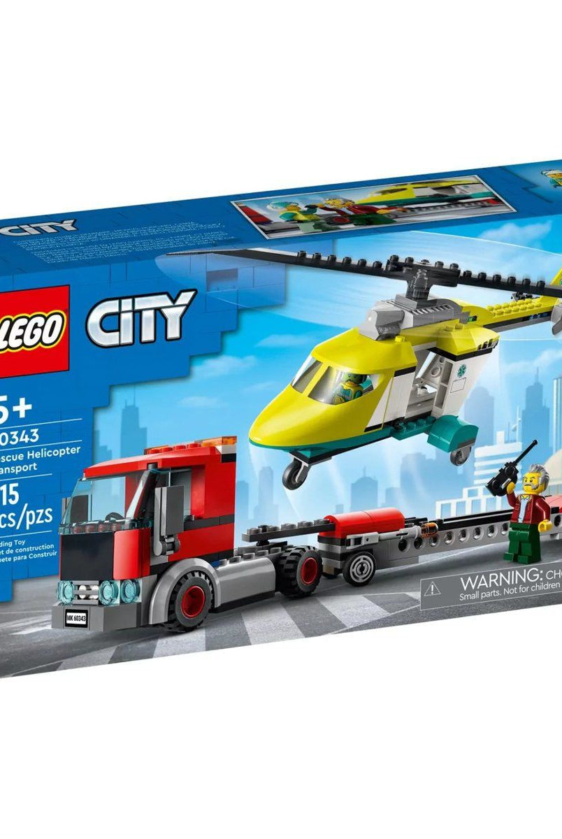 Lego Lego City Kurtarma Helikopteri Nakliyesi 215 Parça +5 Yaş Lego City | Milagron 