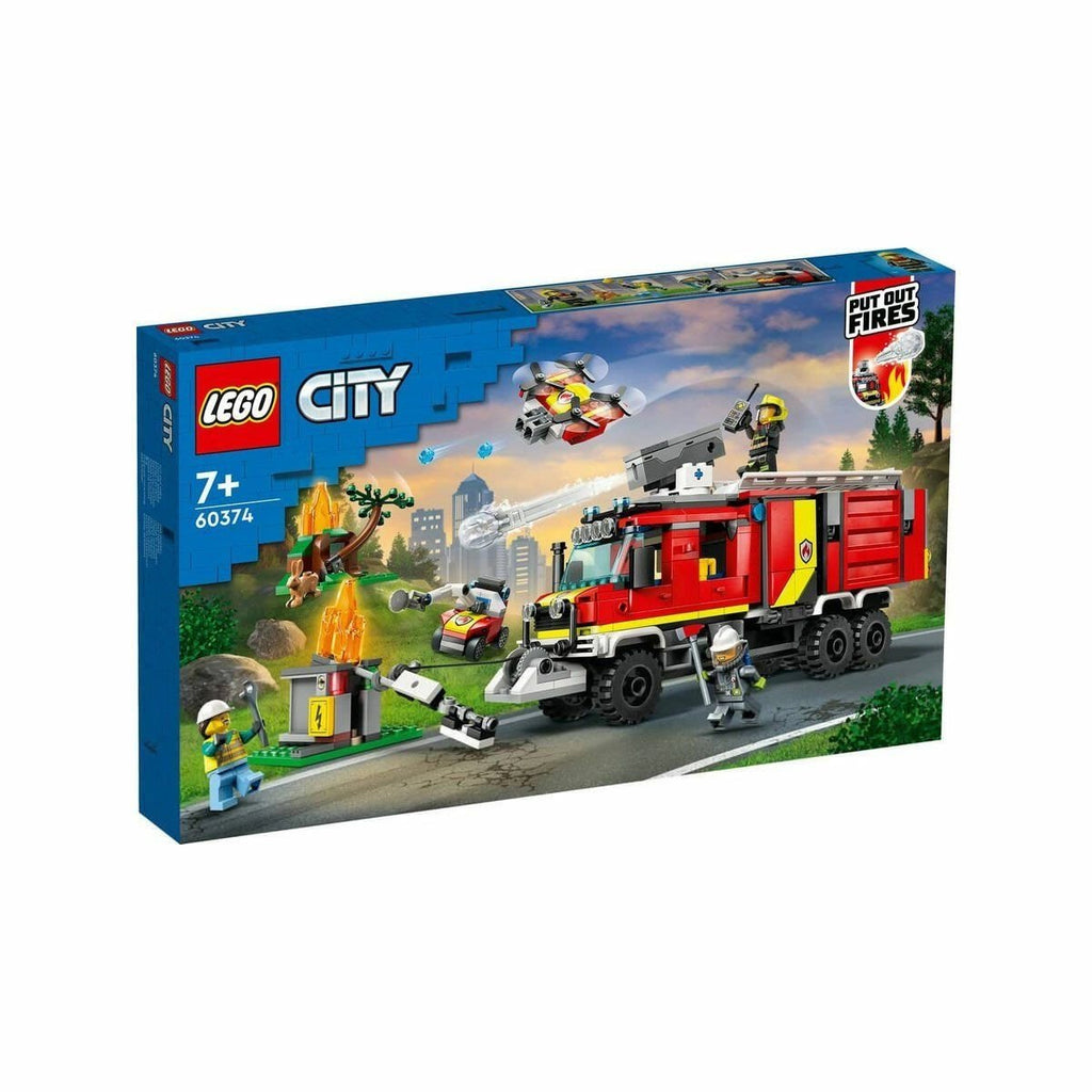 Lego Lego City İtfaiye Komuta Kamyonu 502 Parça +7 Yaş Lego City | Milagron 