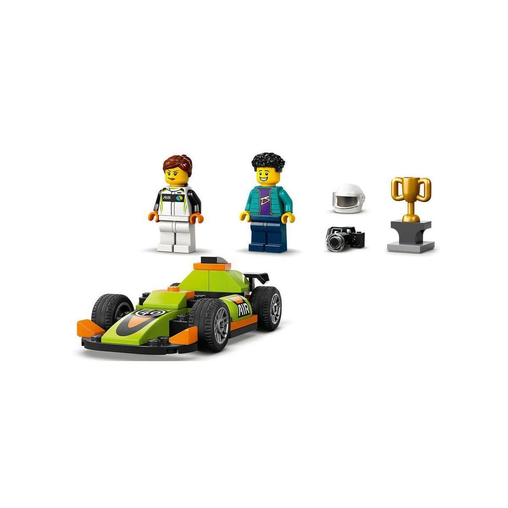 Lego Lego City Yeşil Yarış Arabası 56 Parça +4 Yaş Lego City | Milagron 