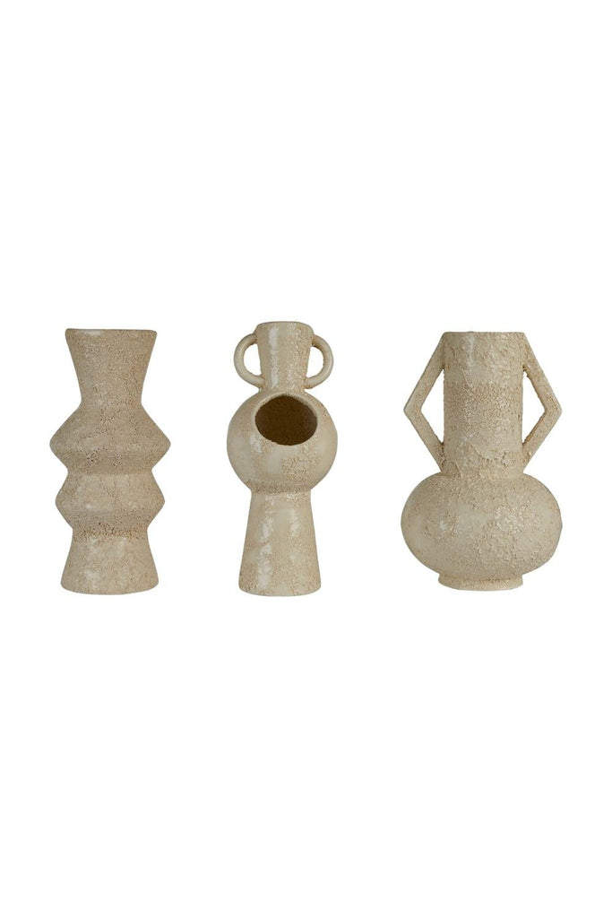 Frui Ceramics | Dekoratif Objeler | Dokulu Vazo No.1 | Milagron 