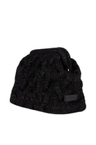 Amour Et Naturel-Iva Simli Yun Clutch Siyah-Clutch-2-Milagron.com