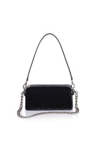 Atelier Melange-Şükran Hurç Çanta İpek Kadife Siyah-Omuz Çantası-1-Milagron.com