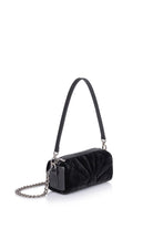 Atelier Melange-Şükran Hurç Çanta İpek Kadife Siyah-Omuz Çantası-2-Milagron.com