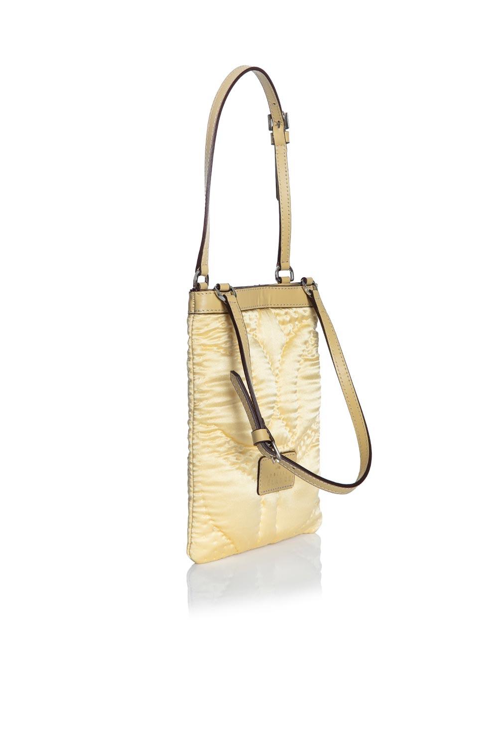 Atelier Melange-Şükran Mini El Çantası Sarı-Omuz Çantası-2-Milagron.com