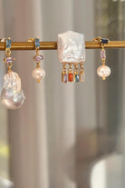 Belfdesign-Colorato İnci Küpe-Küpe-3-Milagron.com