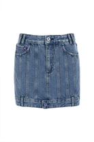 Certain-Ivy Skirt Blue Wash-Etek-3-Milagron.com