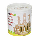 Chiva-Natural Ahşap Blok Seti 100 Parça-Oyuncak-1-Milagron.com