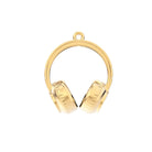 Chocli-18 Ayar Altın Kaplama Kulaklık Kolye-Kolye-2-Milagron.com