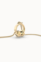 Chocli-18 Ayar Altın Kaplama Kulaklık Kolye-Kolye-5-Milagron.com