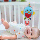 Clementoni-Müzikli Peluş Kuş-Bebek Oyuncakları-3-Milagron.com