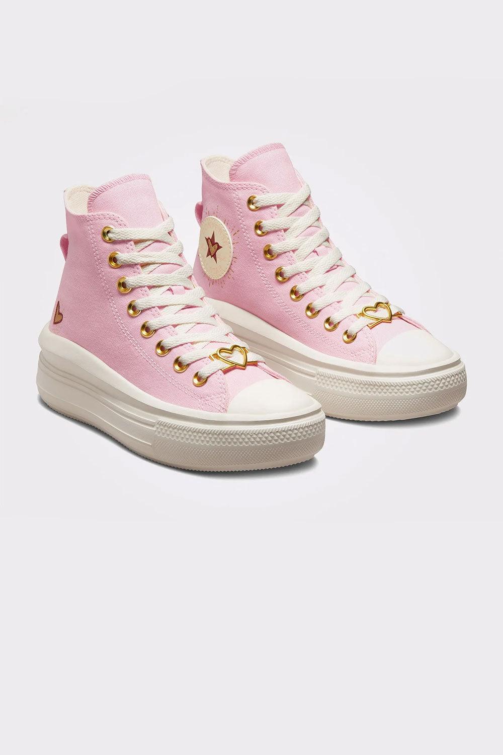 Converse-Chuck Taylor All Star Move Sunrise Pink-Sneakers-2-Milagron.com