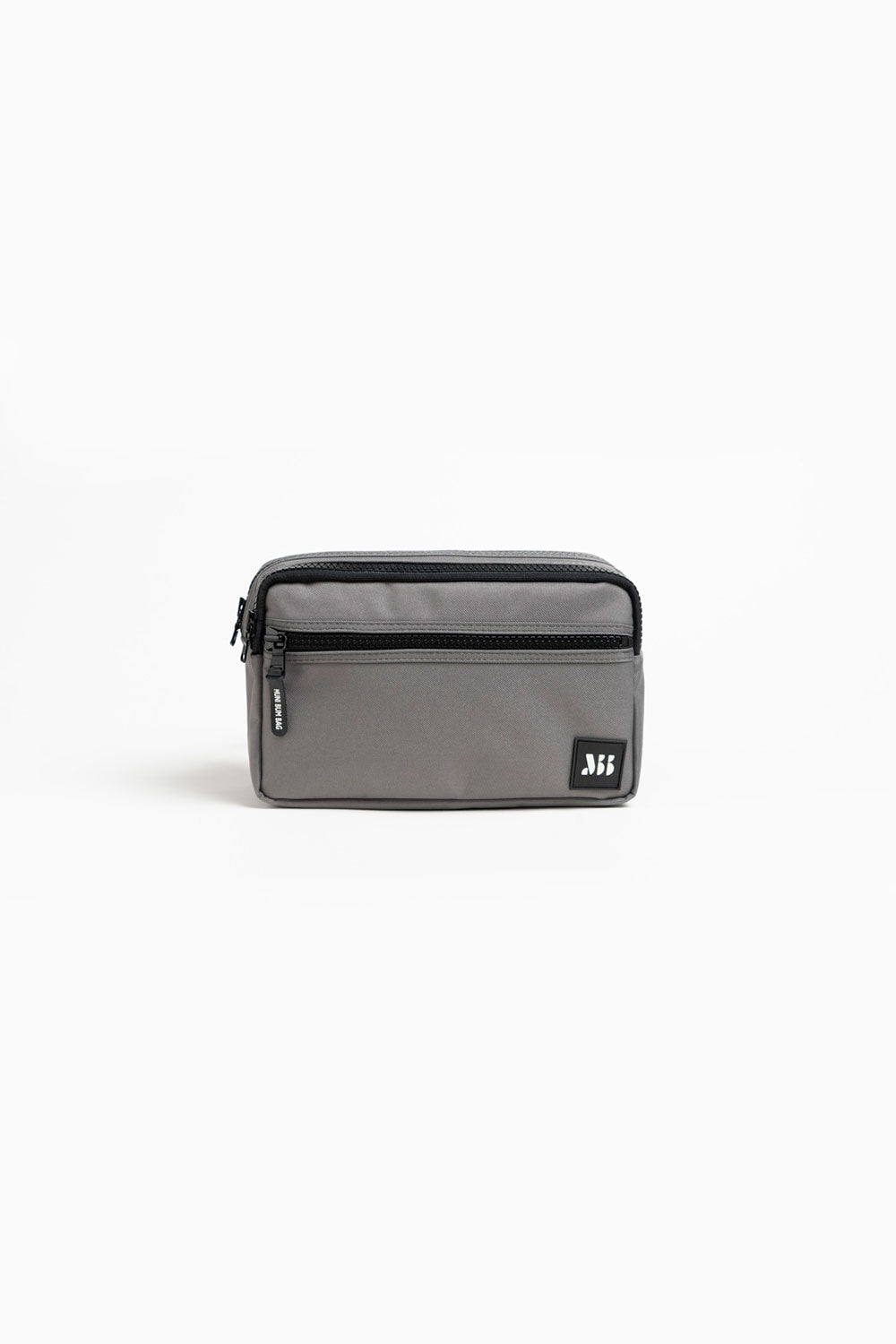 Muni Bum Bag | Steel Grey Double Bumbag | Milagron