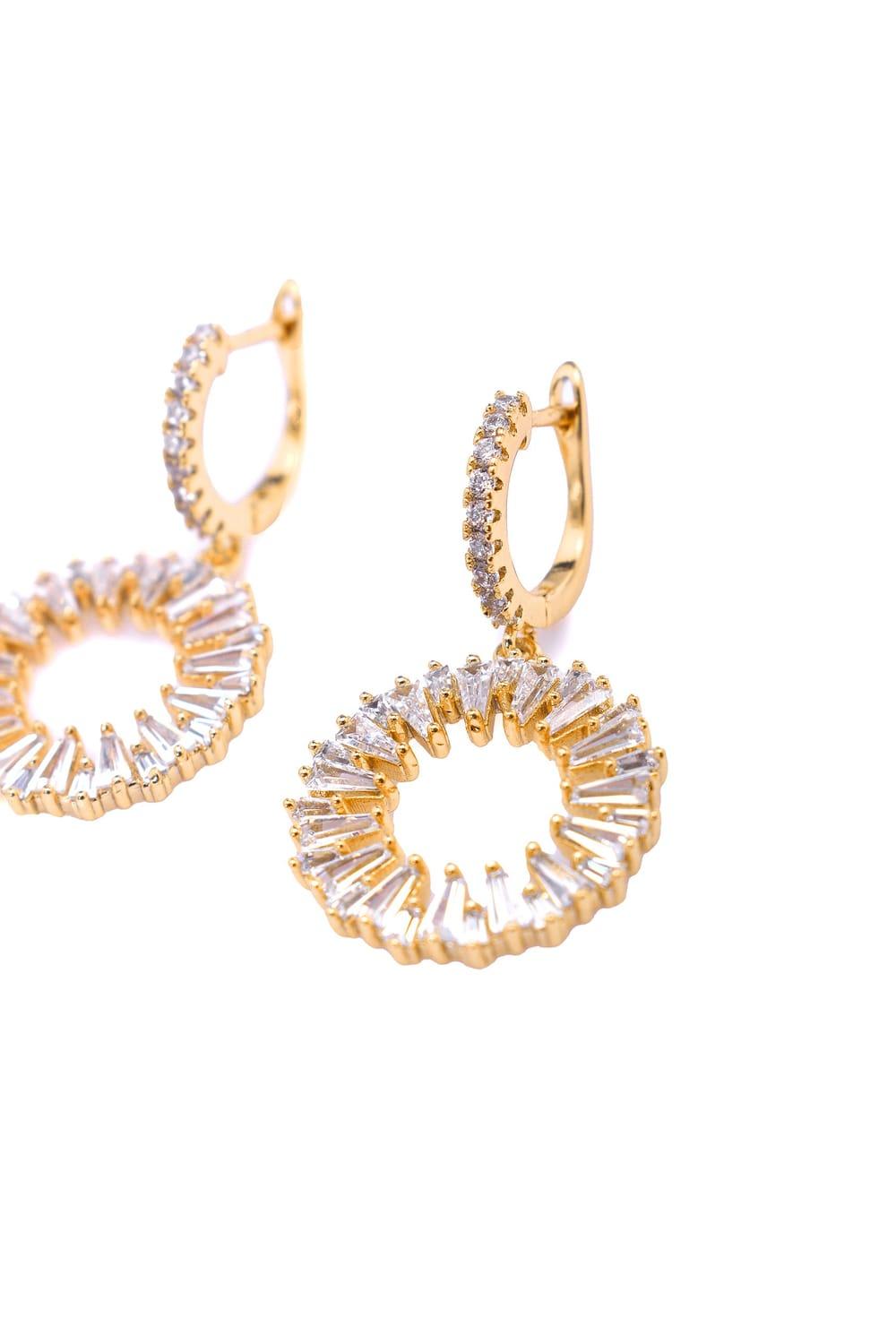 Damla Kalender-Swarovski Baget Küpe-Küpe-3-Milagron.com